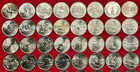 Complete 56 Coin Statehood State Quarter And Us Territory Set Uncirculated Coins