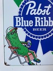 Pabst Blue Ribbon Grillo   s Pickle Beer Sign - Pbr Beer