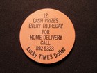Cheektowaga  New York Wooden Nickel Token - Cheektowaga Times Wooden Dollar Coin