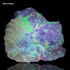 424g Rare Fluorescent Sharp Phosphorescent  Hackmanite  Hyalite  Fluorapatite Af