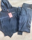 Juicy Couture Velour Tracksuit Jacket Pants Women Xs-xl Y2k Rhinestone Logo Nwt