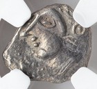 Ngc Ch Vf Celtic Gaul Sequani France 50 Bc  Julius Caesar Silver Quinarius Coin