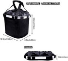Bike Basket dog Bike Basket Front Bicycle Basket For Pets Carrier removable Bike