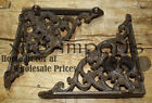 6 Cast Iron Antique Victorian Style Brackets  Garden Braces Shelf Bracket 