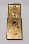 Vintage 1915 Coca Cola Nude Nun Brass Belt Buckle Trans-pan Exposition   Rare  