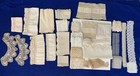 Lot Of Antique Vintage Cotton Lace Dolls Cuffs Crafts