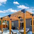 Pergola Brackets  Pergola Kit  4x4 Post Base  4-way Right Angle Corner Bracket D