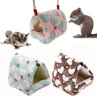 Warm Hamster Hammock Rat Hanging Beds House Small Animal Cage Squirrel Guinea Pi