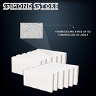 Insulating Firebrick 9x4 5x0 75 Ifb 2500f Set Of 12 Fire Brick