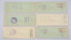 Lot Of 6 Antique Planters Loan   Savings Bank Checks Augusta Georgia 1919