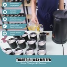 Toauto Soy Wax Electric Wax Melter For Candle Making Soap Melting Pot 1100w 110v