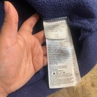 Nike Full Zip Hooded Blue Navy White Embroidered Swoosh Sweatshirt Size 5