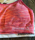 Brand New Girls Reebok Set Of 2 Seamless Bralettes sports Bras Pink white L12-14