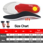 Hot Insoles Gel Orthotic Sport Insert Shoe Pad Arch Support Heel Cushion Unisex