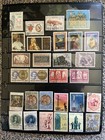Lot Of Over 60 Used Unused Stamps From Vatican Italy Rome