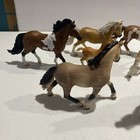 Lot Of 9 Schleich Horses   Ponies