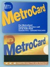 Metrocard Blue   Gold  1994    2004  New York  Transit  Maps    2 Vinyl Holders