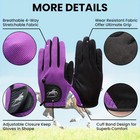 Women s Riding Gloves  Elastic Riding Gloves  Anti Slip  Breathable  Lightweight