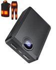            Heated Vest Battery Pack  Rechargeable Power Bank With 
