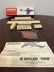 Hobby Time De Havilland Venom Vintage Balsa Wood Model Airplane Kit