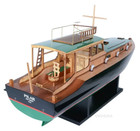 Ernest Hemingway s Pilar Fishing Boat Wooden Model 27 5  Motor Yacht New