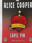 Alice Cooper Schools Out   Lapel  Pin Limited 1  X 1  1 2   Metal