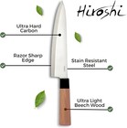 Premium Sushi   Sashimi Chef   s Knives Set Of 4 Knives Ultra Carbon Steel Blades