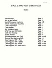 Igt S-plus  s-2000  Vision   Real Touch Slot Machine Options And Owner s Manual