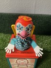 Vintage 1976 Mattel Jack In The Music Box Clown Toy Tested Works Great