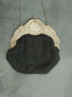 Vintage Silver Plated Angel Purse Bag
