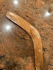 Vintage Hand Carved Wooden Boomerang