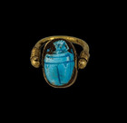 Authentic Ancient Egyptian Antiquities Egyptian Copper Scarab Ring Egyptian Bc
