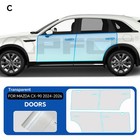 For Mazda Cx-90 2024-2026 Doors Precut Paint Protection Film Gloss Ppf Tpu Kit