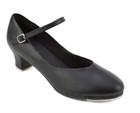 So Danca Character Tap Shoes Ladies Blk  Leather Sole 2  Heel Musical Theater 5m
