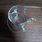 Ferm Living Luce Candle Holder Clear Glass 14 5x14cm Used