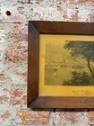 City Of St Louis Engraved A c  Warren Wellstood Appleton Wood Framed 13x10 Art