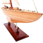 Endeavour America s Cup J Class Yacht Wood Model 24  Boat Sailboat New