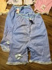 Lot Of 7 Vintage Girl Bloomers Pants Embroidered Lace Size 12 Sheep Monkey Nos