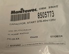 1 New Manitowoc Ice 8505773 Capacitor  Start  125v  50 60hz  378-454uf Oem