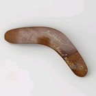 Vintage Wooden Handpainted Signed Australian 10  Boomerang