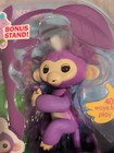 Fingerlings  Interactive Baby Purple  Monkey W  White  Hair Wowwee