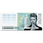 David Bowie Million Euro Note Music Starman Rock Collectible Money With Case
