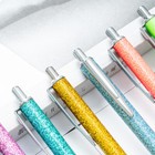 30pcs Gold Powder Press Ballpoint Pen Wholesale Office Student Stationery Gift