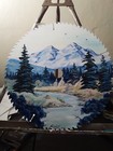 Hand Painted Saw Blade