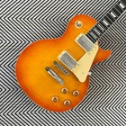 Les Paul Electric Guitar Christmas Honey Color Flame Maple Top High Quality