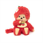 Sekiguchi Monchhichi Strawberry Fruit Colors 5  Monkey Plush - Nwt