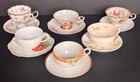 Antique Vintage Tea Cup   Saucer Mismatched Sets France Germany Japan Lot Of 6