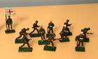 Vintage Union Of South Africa Lead Toy Soldiers Figures Lot Of 17