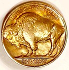 1913 Type 2 Semi Key Date  Buffalo Nickel Lovely Natural Toned Gem Bu Scarce