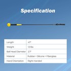 Golf Swing Trainer Aid  47  Warm-up Practice Stick W weighted Head For Grip